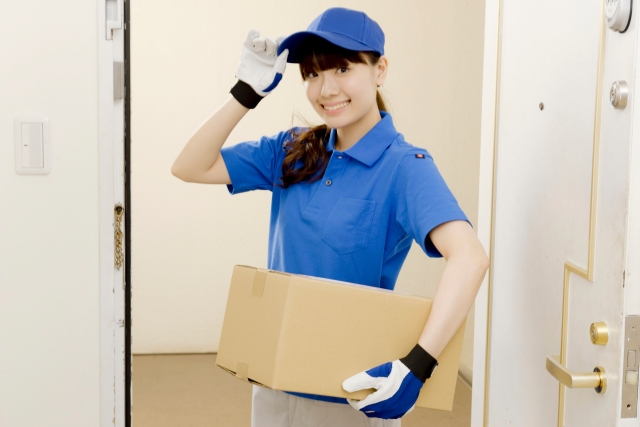 荷物お届けします